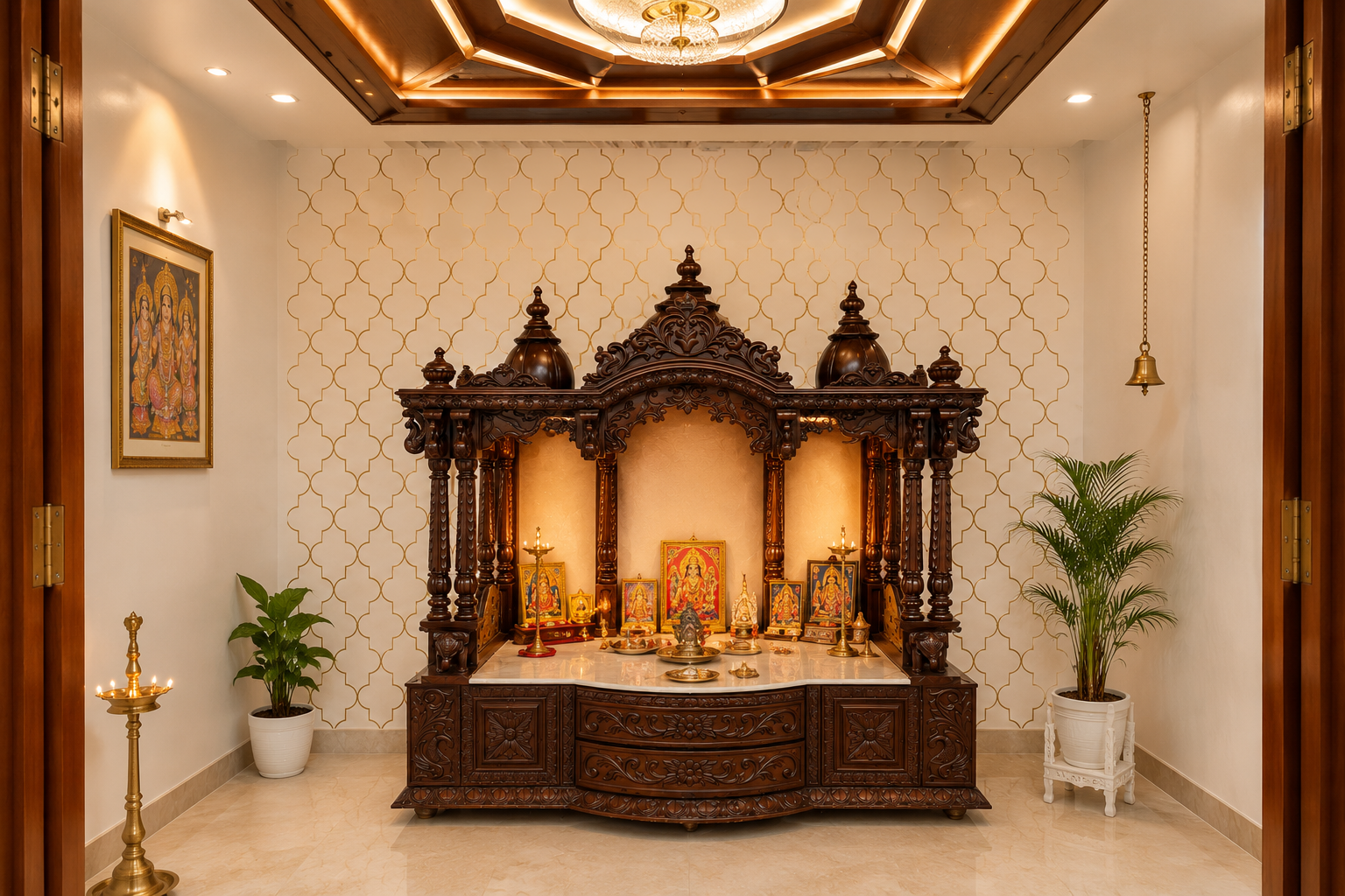 Regular / Standard Pooja Mandir